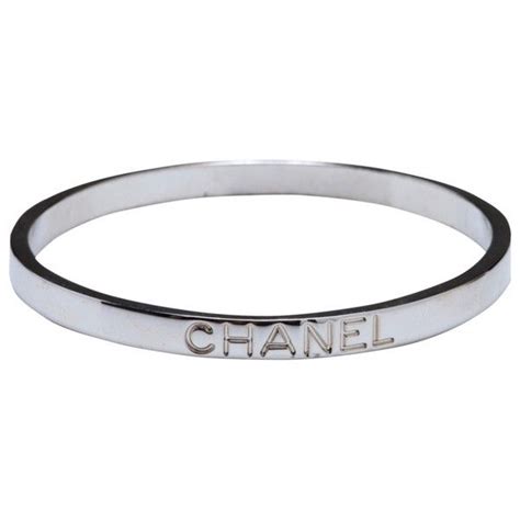 silver chanel charm bracelet|chanel bangle bracelet price.